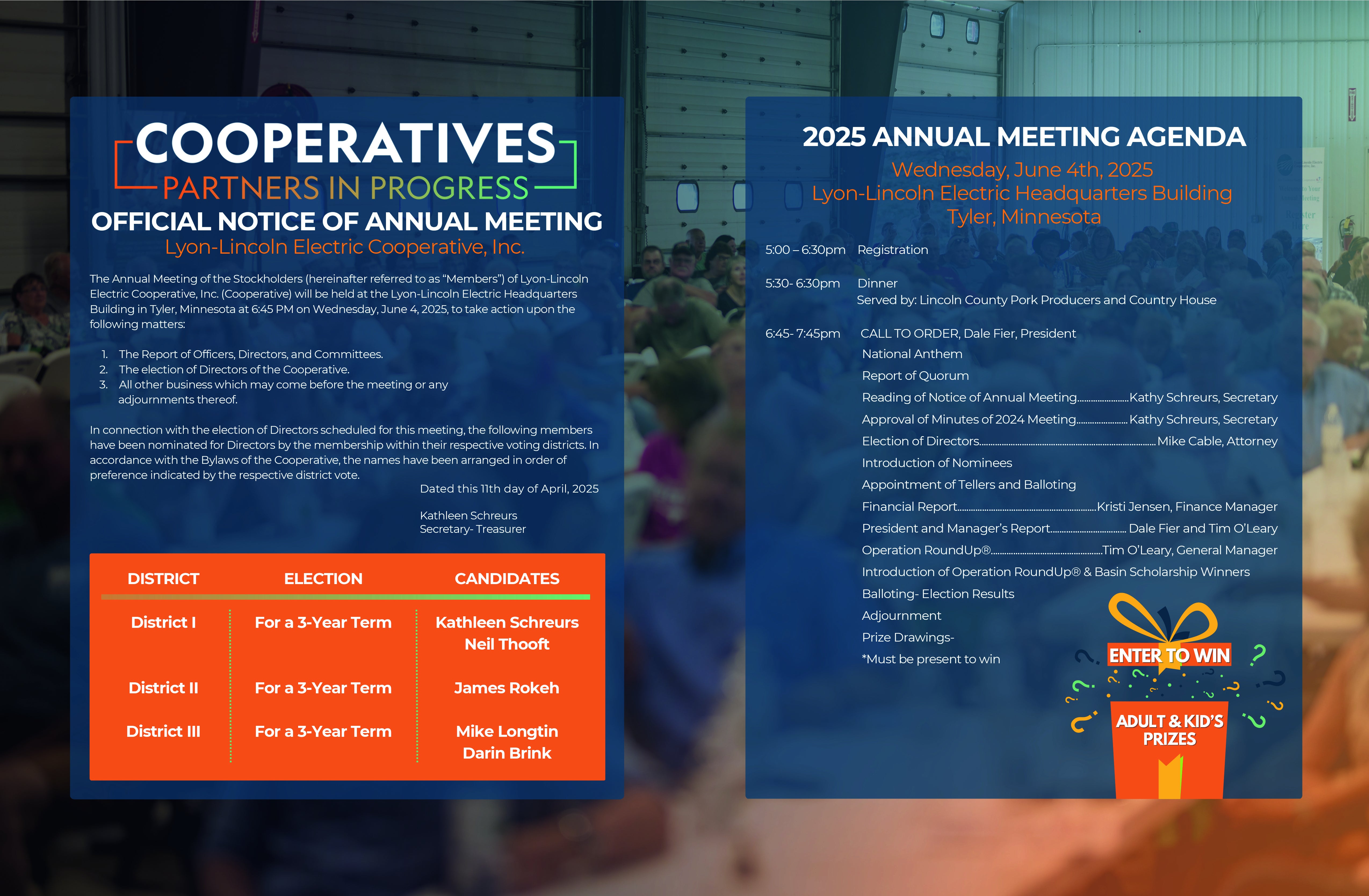 2025 Annual Meeting Info